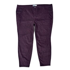 Old Navy Women’s Plus Rockstar Super Skinny Mid-Rise Corduroy Jeans